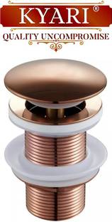 Kyari Basin Brass Pop-Up Strainer