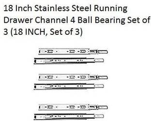 Sanjari Side Mount Full Extension Drawer Slide