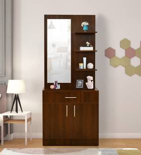 Outkraft Modern Wooden Vanity Table Engineered Wood Dressing Table