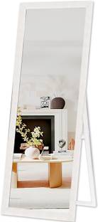 kaevion Full Length 63" 21" Standing Vertical Frame HD Rectangle Tall Big Floor Mirror Glass Dressing Table