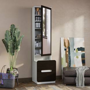 Wakefit Dressing Table | with Mirror & Storage - Mendla Engineered Wood Dressing Table