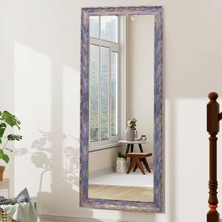 kaevion 5.25 Feet Full-Length Wall Hanging Mirror with 5 MM Glass | Wall Leaning Mirror Glass Dressing Table