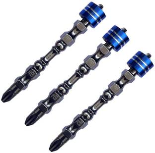 Kiesh MRB013 3 Pcs PH2 65 MM (++) Screwdriver Bits With Magnetic Ring Head