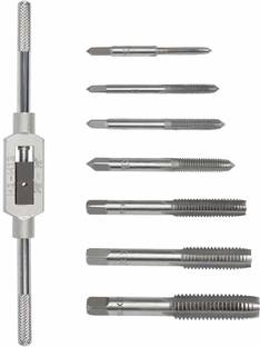 Inditrust Tap Drill Bits Set M3 M4 M5 M6 M8 M10 M12 Adjustable Tap 1/8-1/2" Tap Drill Bits Set M3 M4 M5 M6 M8 M10 M12 Adjustable Tap 1/8-1/2"
