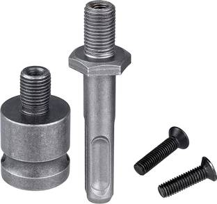 uptodateprouducts Electric Hammer Drill Chuck Hex Shank Adapter, SDS-Plus Shank 1/2" Socket Square Female Adapter Thread 1/2-20 UNF