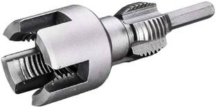 uptodatetools High-Carbon Steel Double Head G1/2in + G3/4in Car Repair Tool 3/4 Inch Internal & External Pipe Threading Tool Masonry Bits