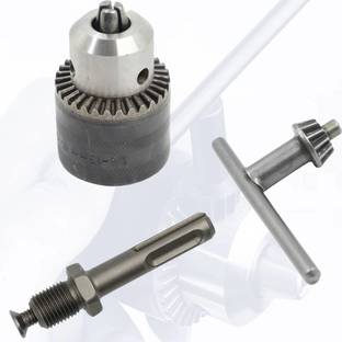 Hillgrove High Quality 13mm Drill Chuck with SDS Plus Adaptor Key Set
