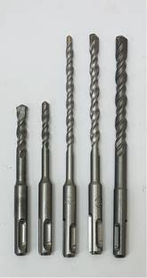 Qualigen 5pcs set SDS Rotary Hammer Impact Drill Bit Kit SDS size 6x110mm ,8x110mm , 6x160mm , 8x160mm ,10x160mm