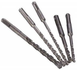 Inditrust new 5pc set of SDS Rotary Hammer Impact Drill Bit6x110,8x110, 6x160 8x160,10x160