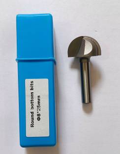 MK CNC TOOLS CNC Tools Round Bottom Bit / Half Round 8x25 CNC Tools Round Bottom Bit / Half Round 8x25