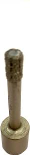 Jon Bhandari Tools CB-1 6mm 1/4" Vacuum brazing Diamond Core Drill Bit 2 in 1 with adapter for Marble, Granite, Concrete, Brick walls & Other Stones, etc