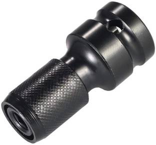 AS TOOL CENTER 1/2 Inch Square To 1/4 Inch Hex Female Socket Impact Driver
