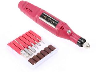 SHUANG YOU Mini Electric Grinder Drill Tool Nail Gel Polish Removing Drill Manicure Machine Grinding Rotary Tool Kit For Milling Trimming Polishing Auger Drill Bits