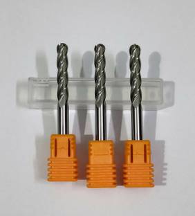 MK CNC TOOLS Four Flute Ball nose 5mm, 5x25x50 ( Pack of 3 ) Four Flute Ball nose 5mm, 5x25x50 ( Pack of 3 )