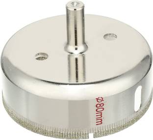 uptodatetools 80mm Diamond Coated Glass Hole Saw Drill Bits For Ceramic Tile