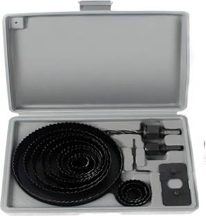 Gambit 16 pcs Hole Saw Set, Metal Alloys Wood Hole Saw Cutting Set,16pcs Hole Saw Drill Bit Woodworking Cutter-19mm,22mm,25mm,32mm,38mm,44mm,54mm,64mm,76mm,89mm,102mm,127mm, Hole Saw Cutting Set Core Drill Bit Wood Metal Drilling Professional Hole Cutters. Hole Saw Drill Bit set