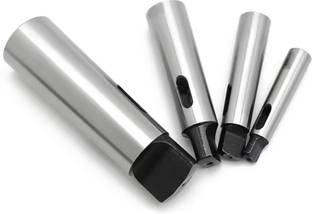 Syntex 4 pc Hardened Steel High Precision Drill Adapter for lathe machine 0-1, 1-2, 2,3, 3,4 (4 pc set)