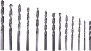 ULTRAFAST HSS Drill Bits Set Professional Tools for Concrete Brick Wall Drilling Wood Malleable Iron Aluminium (Combo Set 13 Piece)