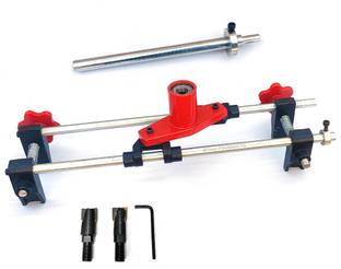 MMTool PRODUCT Mortise Lock Installation Jig Lock Machine for Grooving Door Lock with 2 Bits