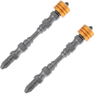 Kiesh 2 Pcs PH2 65 MM (++) Screwdriver Bits With Magnetic Ring Head 2MRB04 Rotary Tool