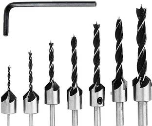 STHIRA Steel 3-Point Woodworking Counterbore Drill