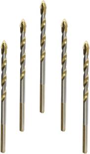 Inditrust Ceramic bit Carbide 5pc 8mm for Marble , tile , Marble, Glass, Wood drill bit