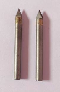 MK CNC TOOLS Alloy Bits 45 Degree For Stone , Marble , Granite , ( Pack of 2)