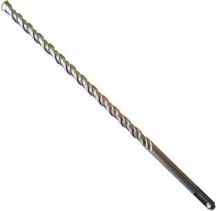 S4 Steel (12 x 310mm) Cross Tip Plus Hammer Drill Bit (Silver)