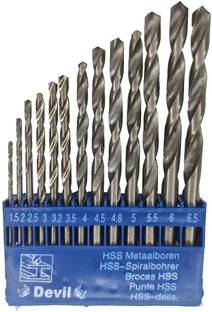 Inditrust new 13pc HSS drill bit set for drilling in Wood, Malleable Iron, Alumin, plastic