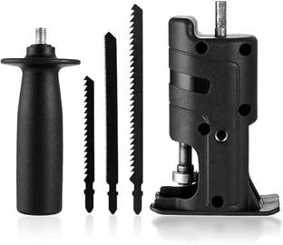 RanPra NEW MODLE | DRILL CONVERSION RECIPROCATING | HARD ABS BODY | JIGSAW ATTACHMENT | 3BLADE | HANDLE | FIT FOR 10-13MM DRILL MACHINE |