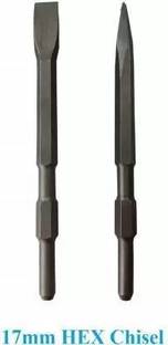 Sauran Chisel Set For Demolition Hammer 5Kg (Model - 0810) Pointed and Flat