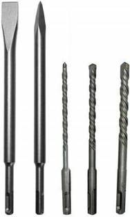 Digital Craft Hammer Drill Bit Concrete Masonry Drill Bits & Chisel Set 3 Bits