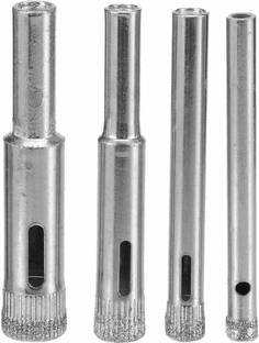 AS TOOL CENTER 4x Tile Cutter Diamond Drill Bit 6 -12mm Hole Saw circle from glass, tiles, marble, granite, ceramic, concrete