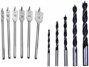 Gadariya King 5 pc wood drill With flat wood bit 10,12,16,18,20,25 4.6.8.10