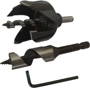 DUMDAAR new 54 mm Door Lock Installation kit 2 pcs auger type 22 m auger Drill bit kit