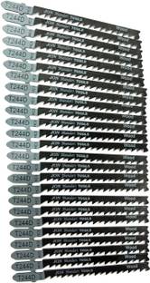Jon Bhandari Tools 25pc Jig Saw blades for Curve and Design Cutting on Wood, PVC & Plastic (T244D) Jig Saw Blade Set Specialty Woodworking Bits