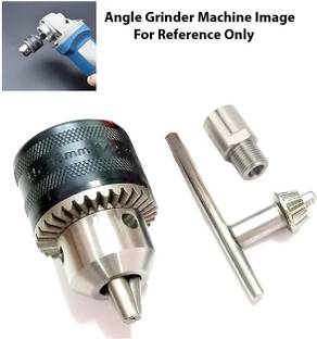 Kiesh DCHAD015 Drill Bits Drill Chuck for Angle Grinder and Drill Machine With Converter Nut Adaptor Key Set Female 1/2" 20 Unf 13mm Rotary Bit Set