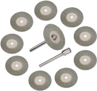 uptodatetools Cutting Wheels Welding Di0scs 10pcs 25mm 0.5mm Connecting Rods Compatible Full Sand Diamond Wheels Tungsten Electrode Sharpener Blades Replacement