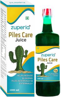 Zuperia Piles Care Juice I Herbal Remedy for Piles, Bleeding Piles, Fistula & Fissure