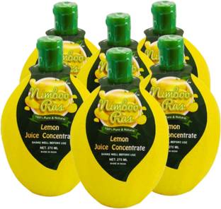 nimboo ras pure lemon juice concentrate ( Pack of 6)