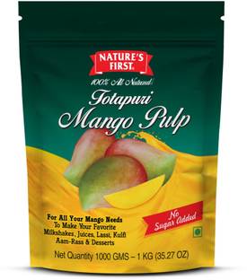 NATURE'S FIRST Totapuri Mango Pulp, 1 kg
