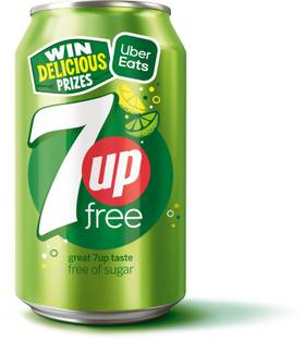 7UP Lime Flavor Sugar Free Soft Drink (IMPORTED FROM USA)