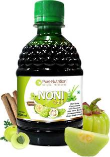 Pure Nutrition Noni Gold Detox Juice with Garcinia & Amla| Weight loss, Digestive & Skin Health