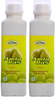 VEDIKA Amla Juice - 1000 ml (Pack of 2)