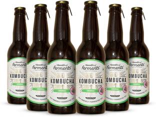 The Good Bug Kombucha Apple Cinnamon |Fermented Tea| 1 Bn. CFU Live Cultures| Gut Friendly
