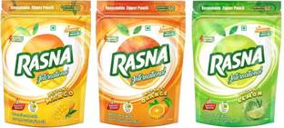 Rasna instant MANGO ND ORANGE ND LEMON
