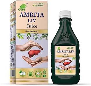 Cura AMRITA LIV JUICE I For Fatty Liver I Liver detox I 500ML