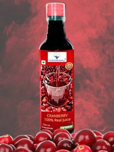 TRUEDREAMALL Cranberry Juice for UTI with No Added Sugar, 100% Natural, Organic Juice [750ml CONCENTRATE JUICE]