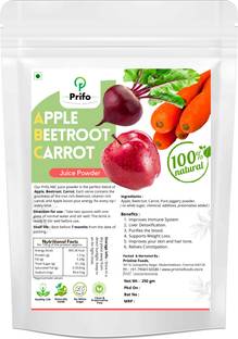 Prifo ABC Juice Powder - Apple Beetroot Carrot|No White Sugar|500g - Pack of 2