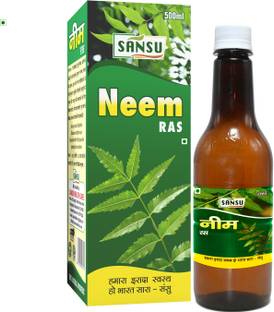 Sansu Neem Ras/Juice | Good for Health Hair and Skin | Boosts Immunity |